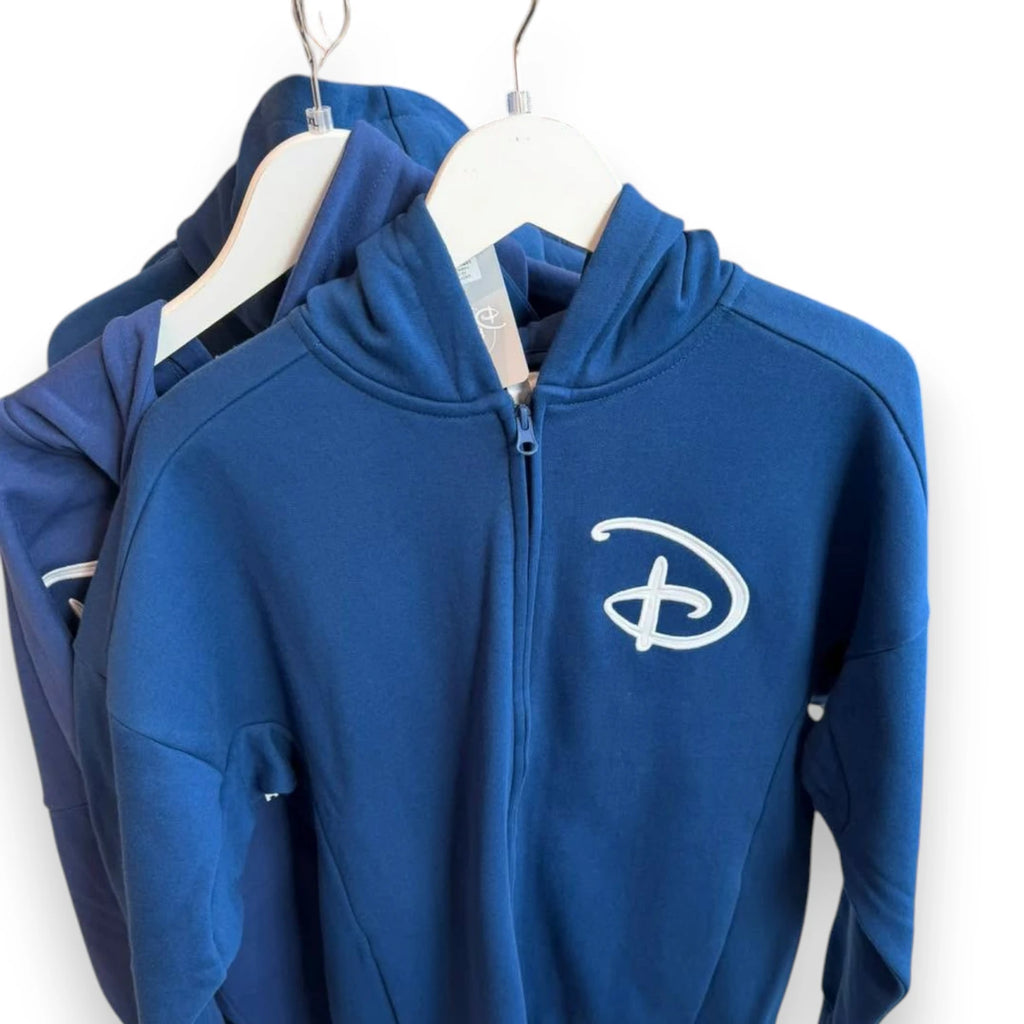 Sweat zippé bleu Mickey Fantasia Disneyland Paris vue de face
